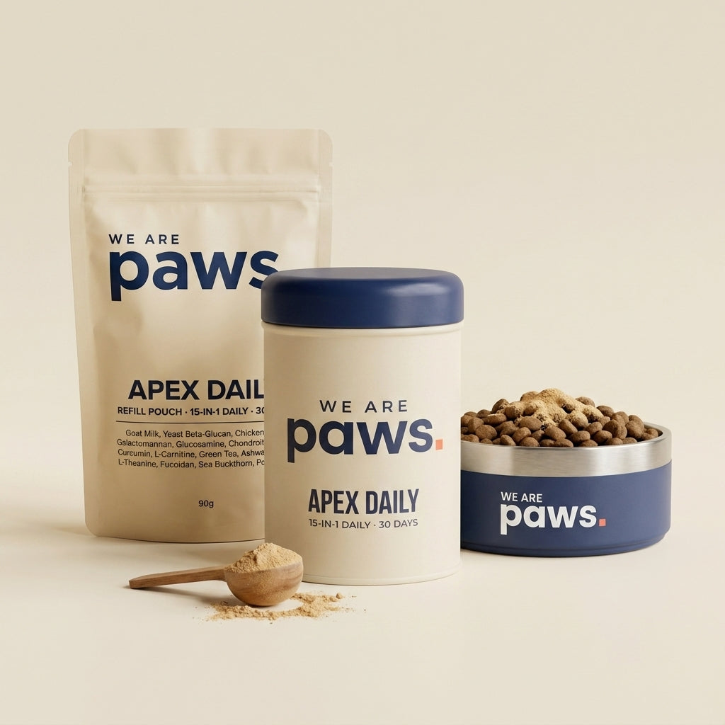 APEX Daily pouch, tin and bowl